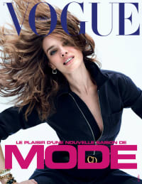 Vogue Paris August 2020 Cover - Nathaniel Goldberg © Blanc