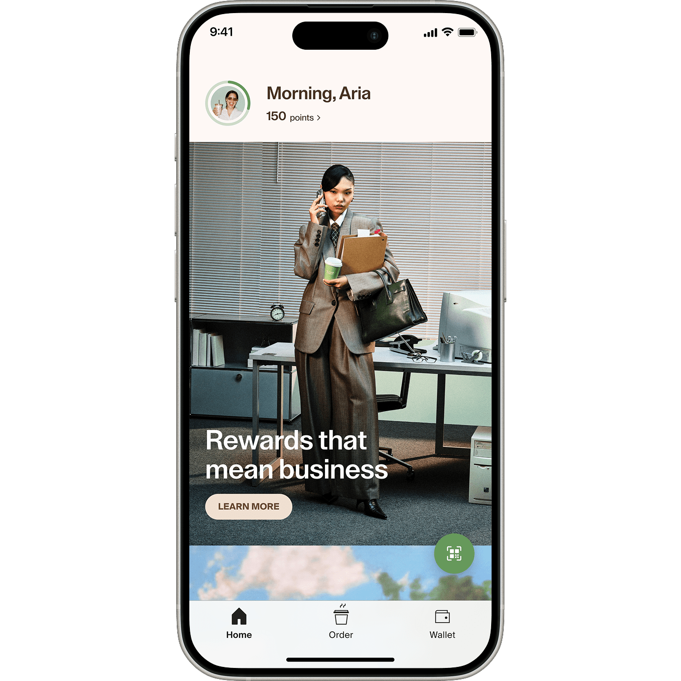 Open Scan to Pay in app