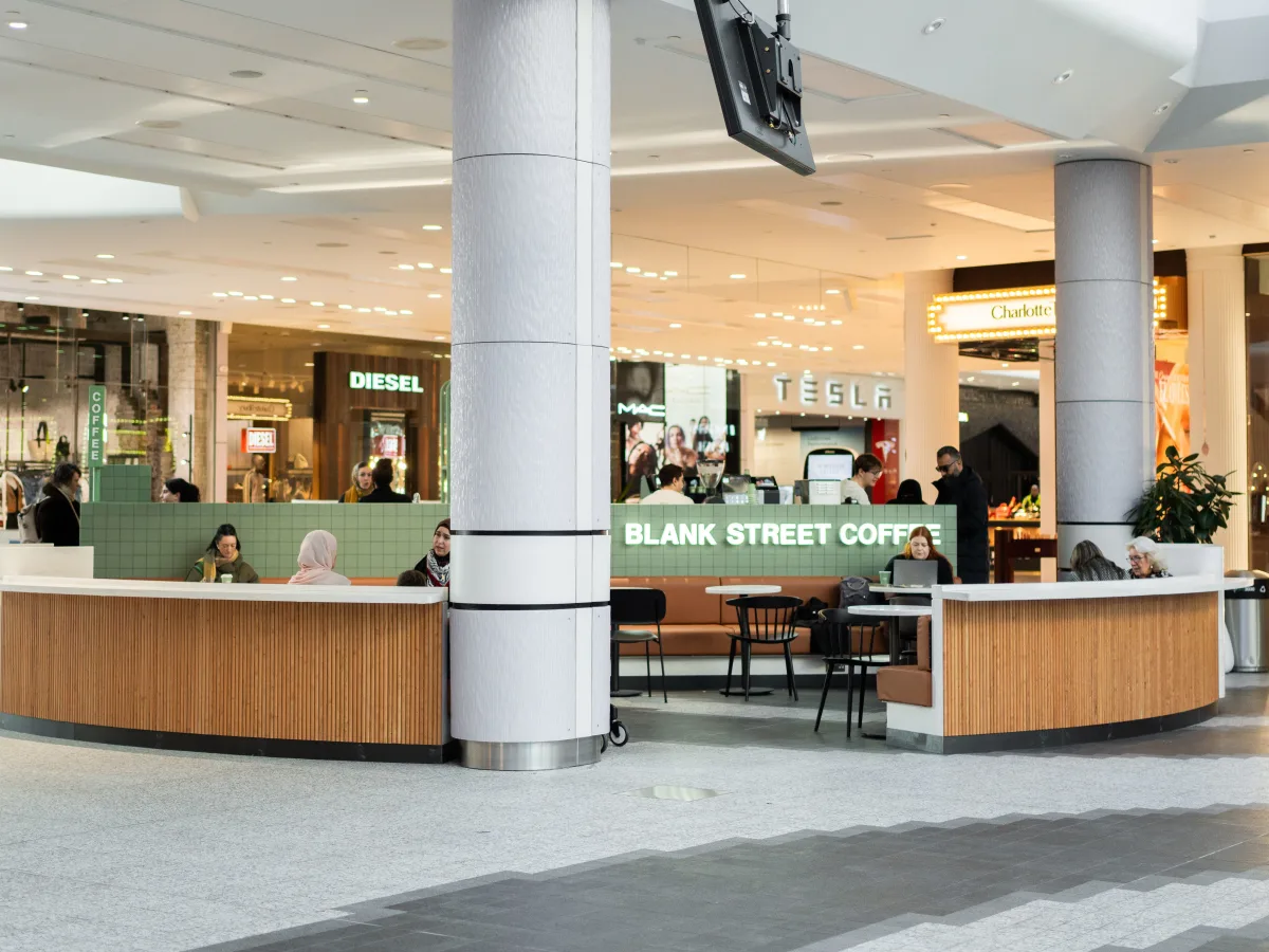 Westfield London Blank Street Coffee Westfield london blank street coffee