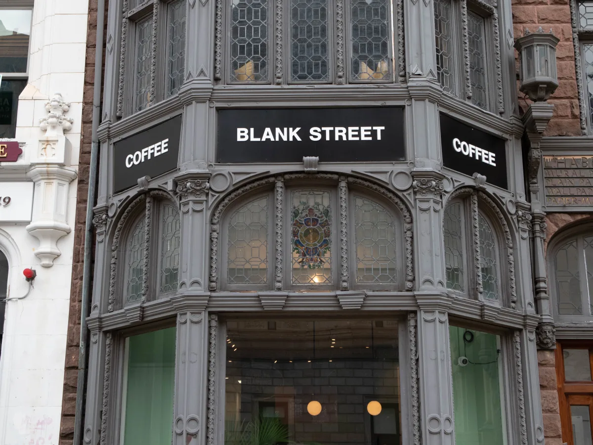 Boylston & Dartmouth St Blank Street Coffee