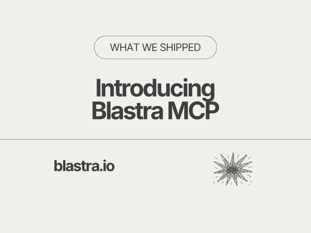 Introducing Blastra MCP: Your Directory Data in Claude