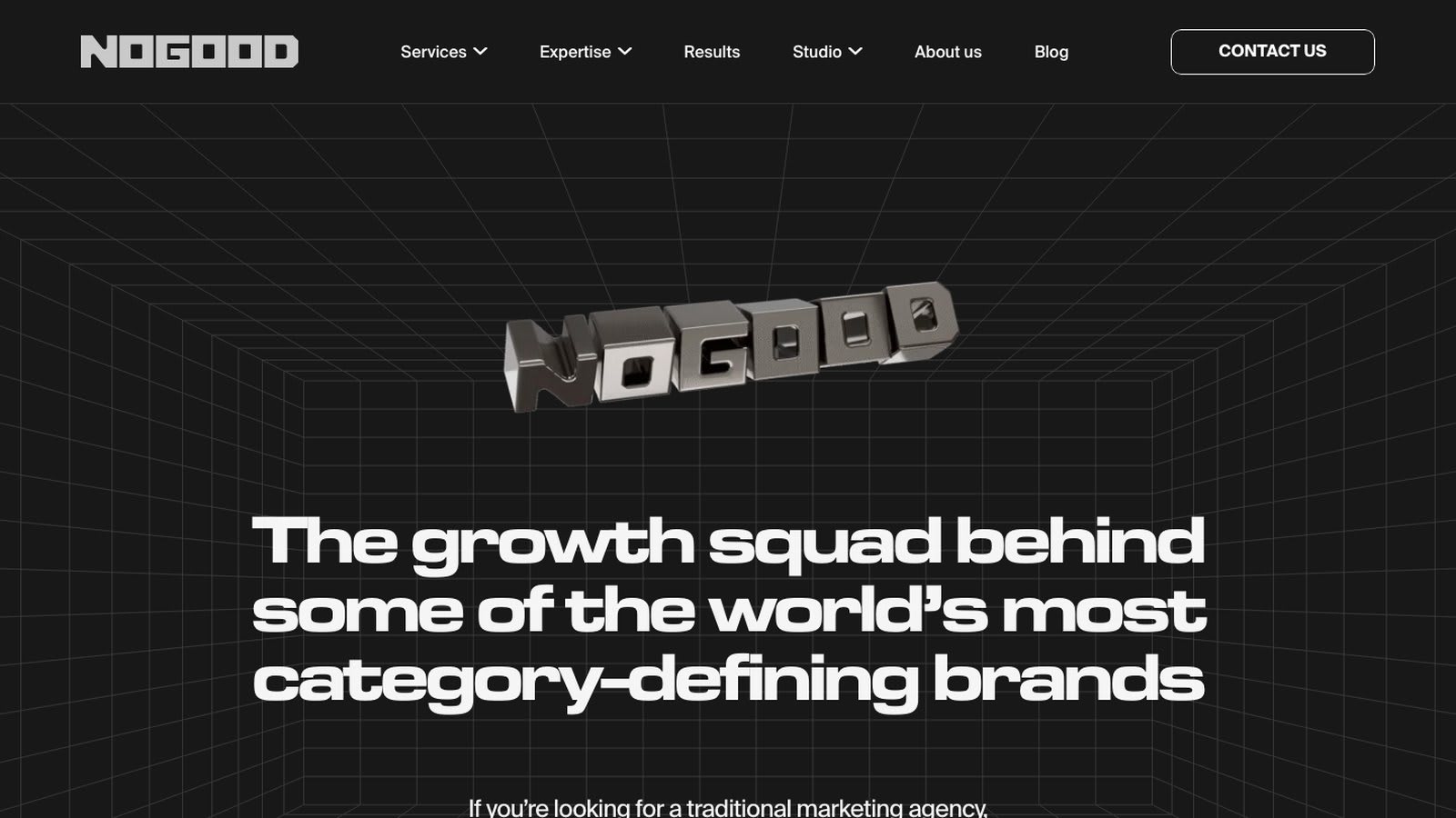 NoGood homepage