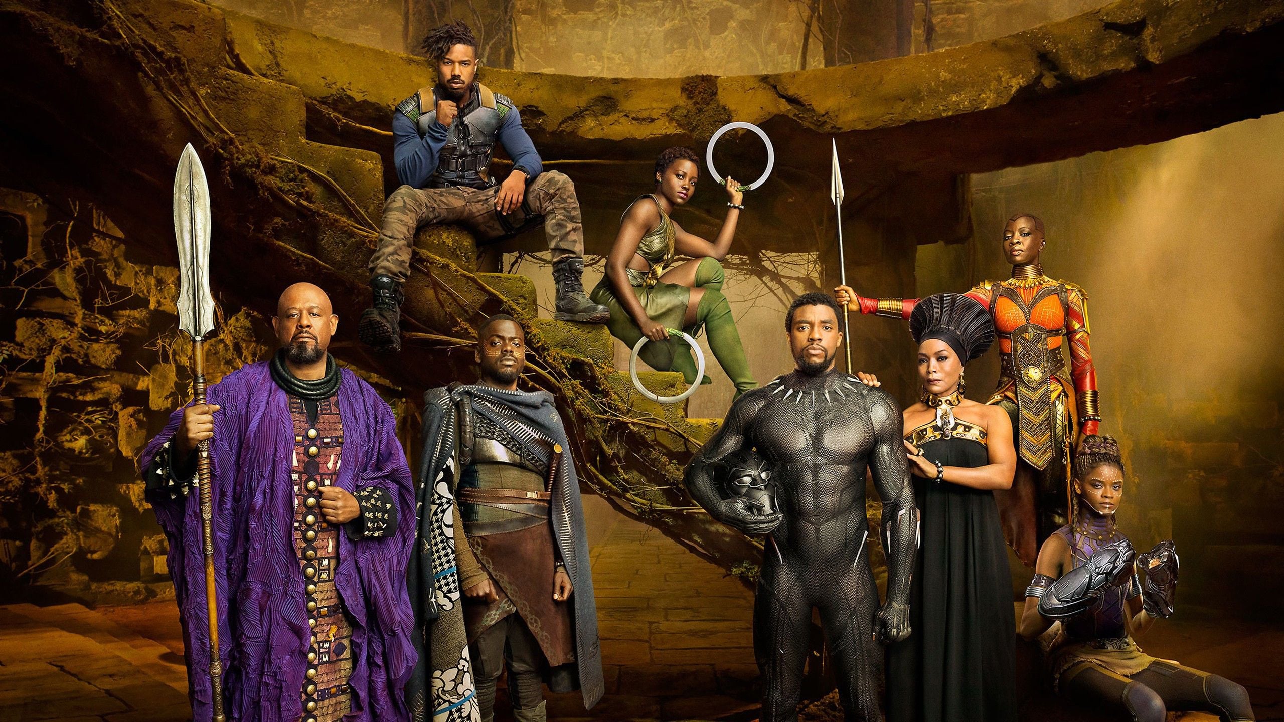 Image result for black panther marvel cast