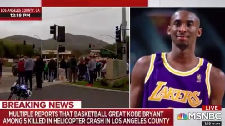 Msnbc Anchor Seemingly Says N Word In Questionable On Air Slip Up While Reporting On Kobe Bryant S Death Blavity News