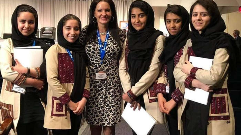 White Oklahoma Woman Told To Stop Taking Credit For Rescuing Afghan Robotics Team Amid Taliban Takeover - Image