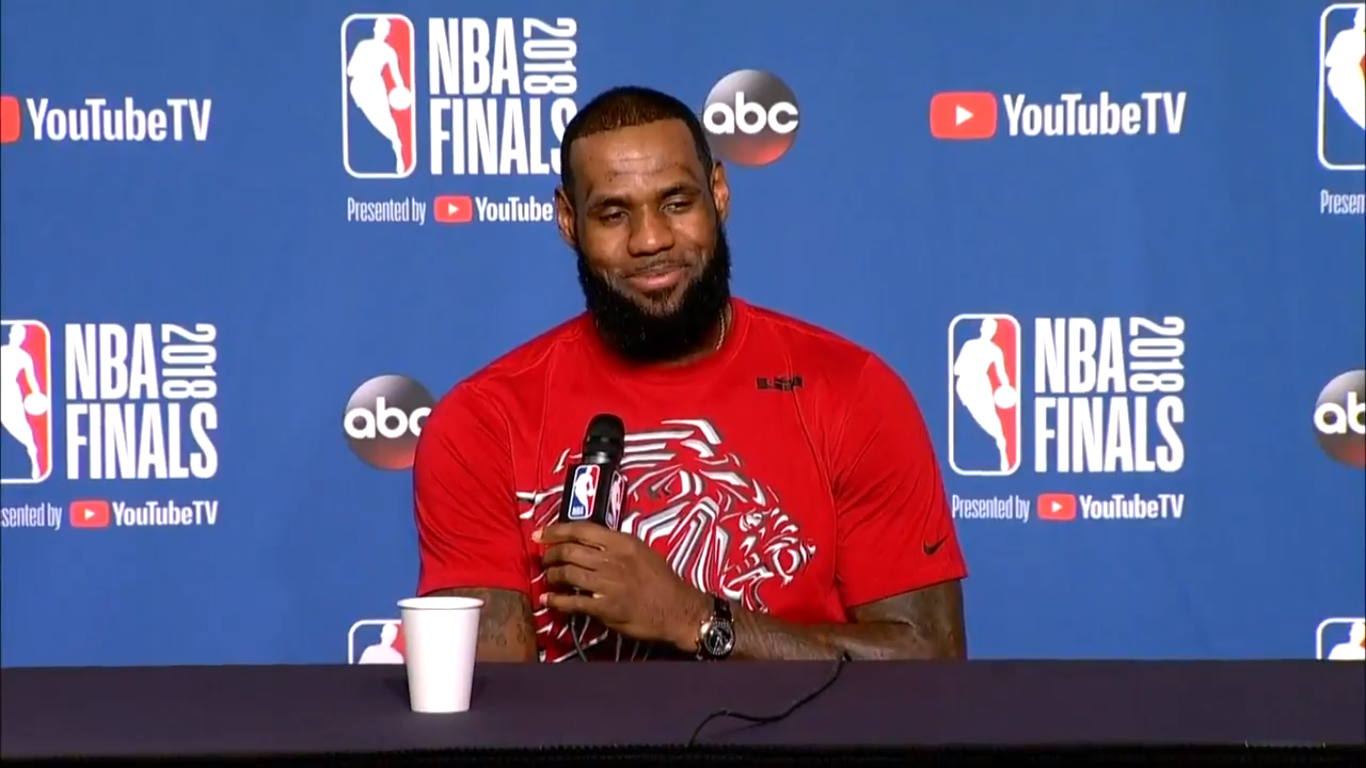 'Damn Cameras': LeBron James Had No Idea We Were Using His Reaction To ...