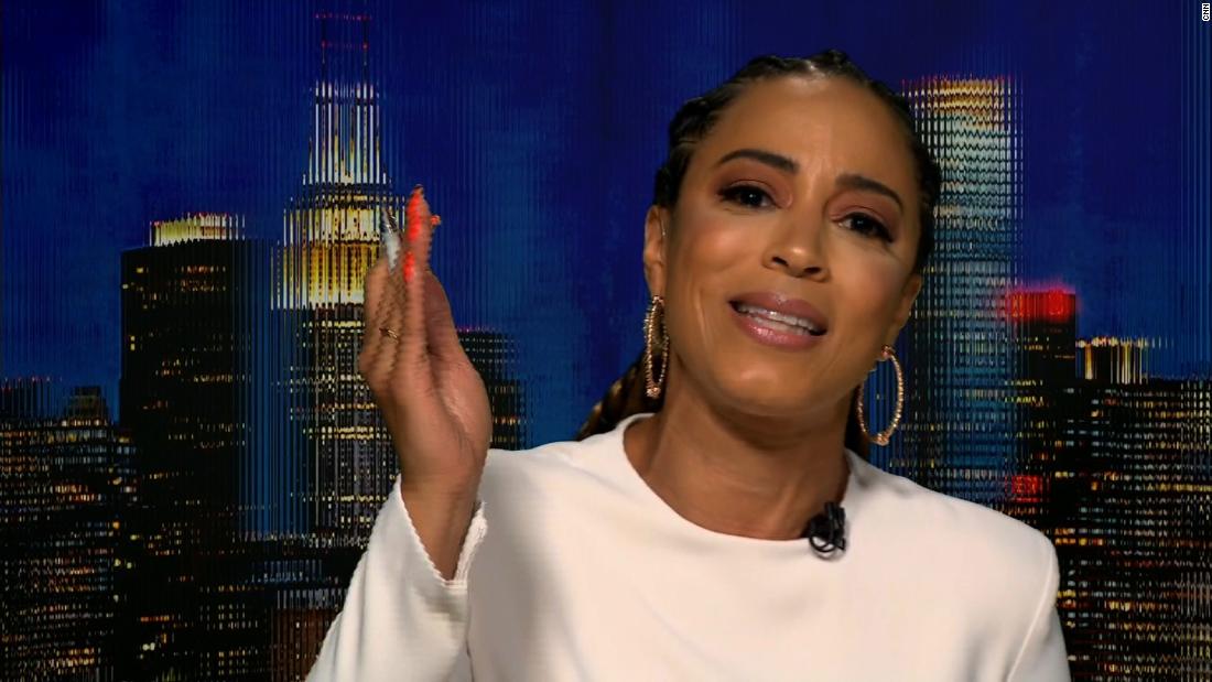 Angela Rye Rocks Cornrows While Reminding Cnn Co Panelist Trump Aint