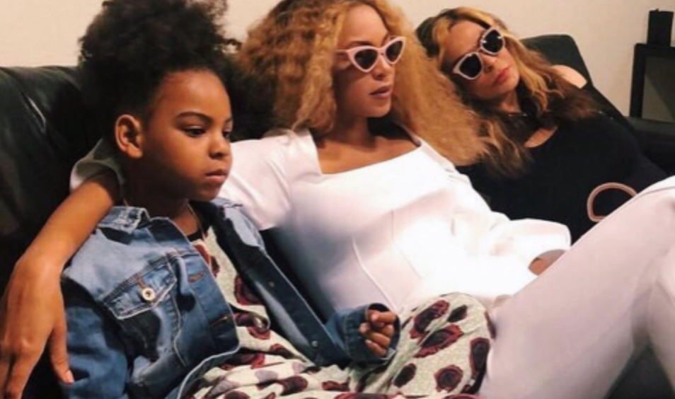 Lets Give Blue Ivy A Hand For Hilariously Pranking Tina Knowles Lawson On Beyoncés Birthday