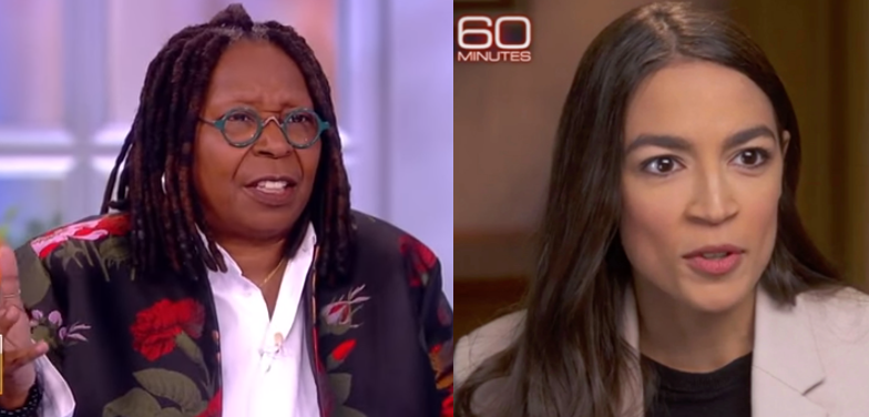 Whoopi Goldberg Tells Alexandria Ocasio-Cortez To 'Sit Still' And 'Learn The Job' Following '60 Minutes' Interview