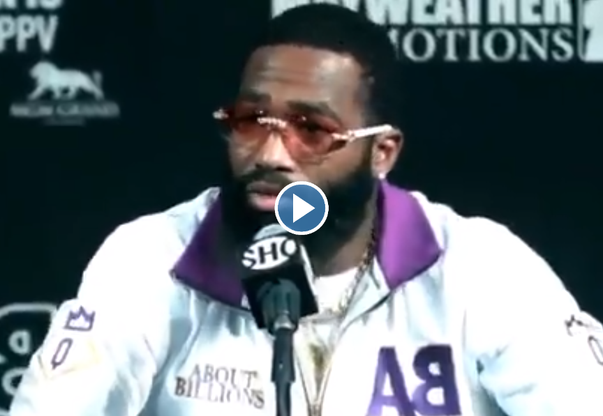 Boxer Adrien Broner Tells Sportscaster 'I Don't 'F**k With You' During Press Conference: 'You Talk Too Much S**t About Me On Twitter'