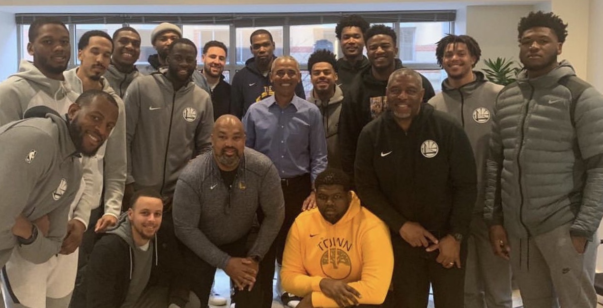 Golden State Warriors Meet With Barack Obama During Stop In Washington D.C.