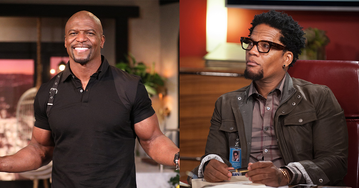 Terry Crews Checks D.L. Hughley With Threat Of Them Hands After Comedian Sticks His Foot In Mouth Again