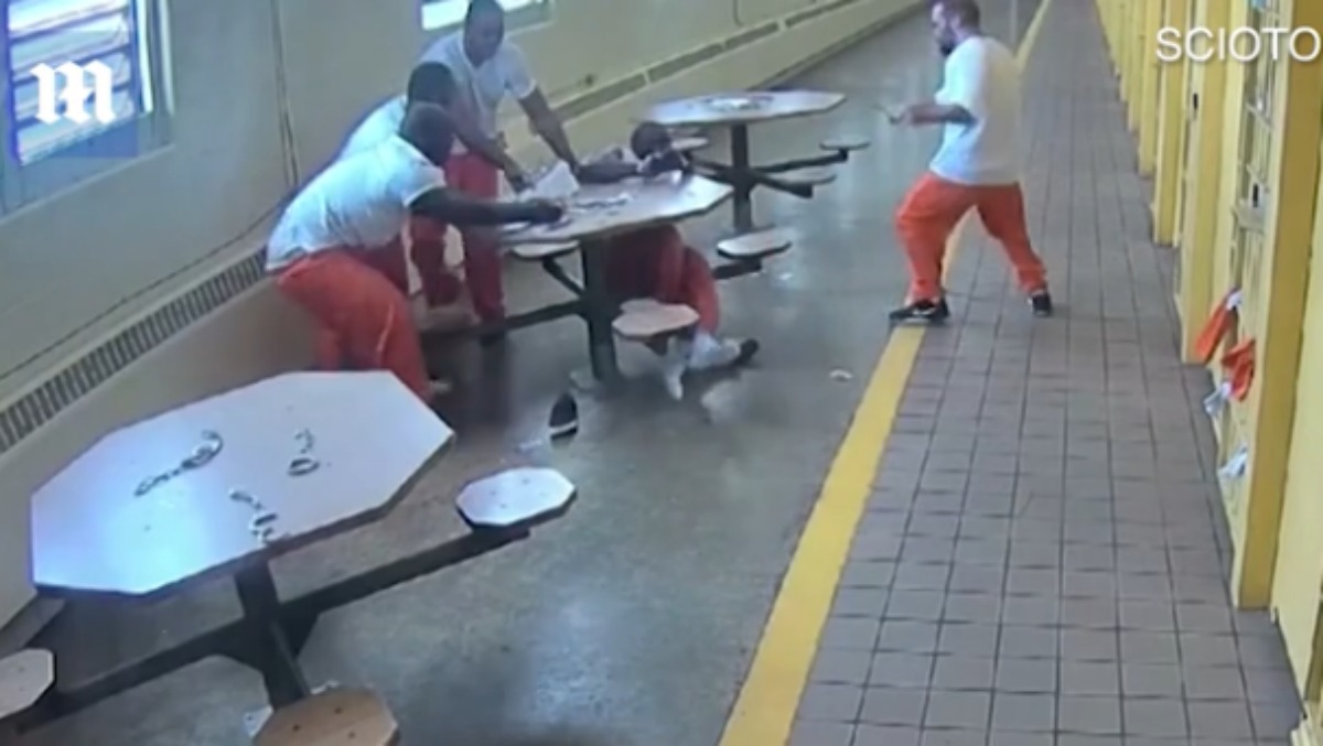 Men Stabbed By Fellow Offender While Shackled To Table At Ohio Prison As Guards Did Nothing File Lawsuit