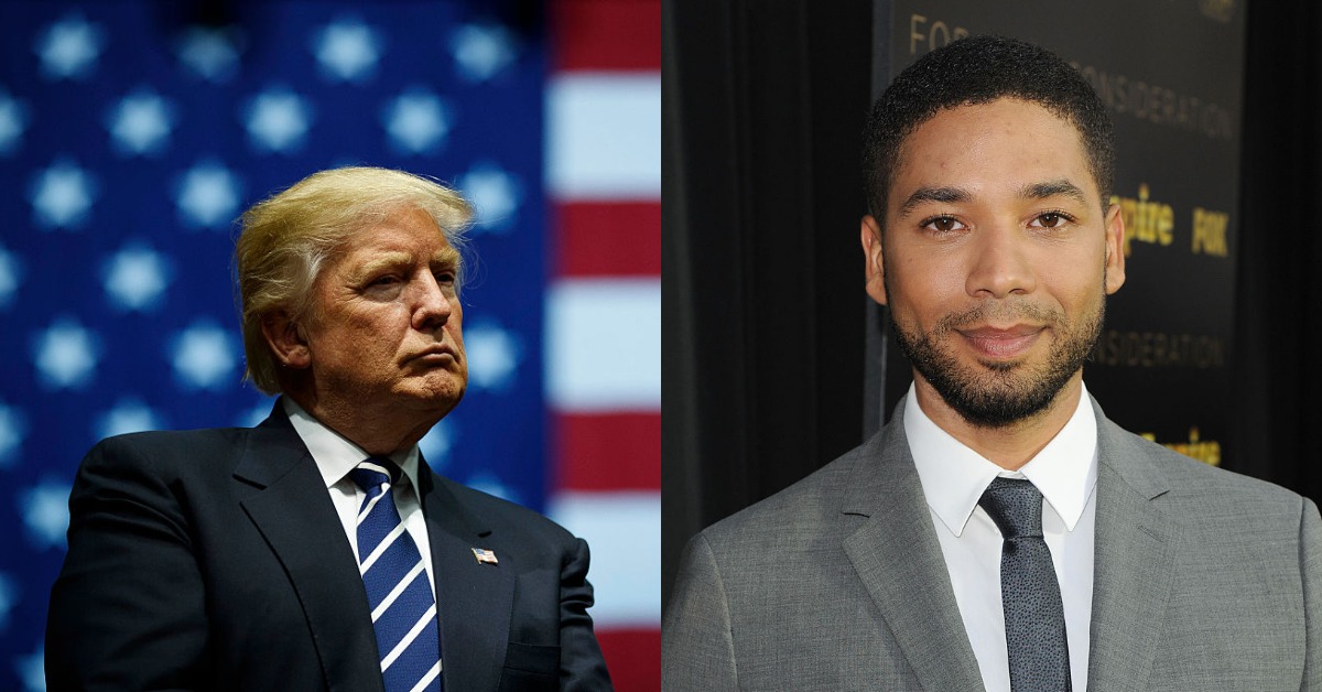 Trump Conjured Up The Nerve To Decry Attack On Jussie Smollett Reportedly Carried Out By MAGA Supporters