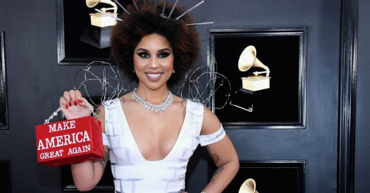 We'd Suggest Boycotting Joy Villa For Her Pro-Trump Dress, But You'd Have To Know Who She Is To Do That