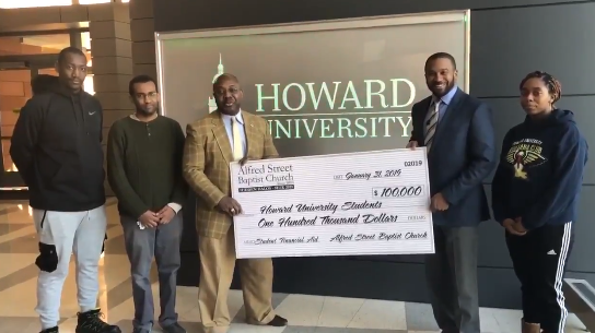 Historic Black Church Blesses Howard University Students With $100,000 To Pay Off Loans