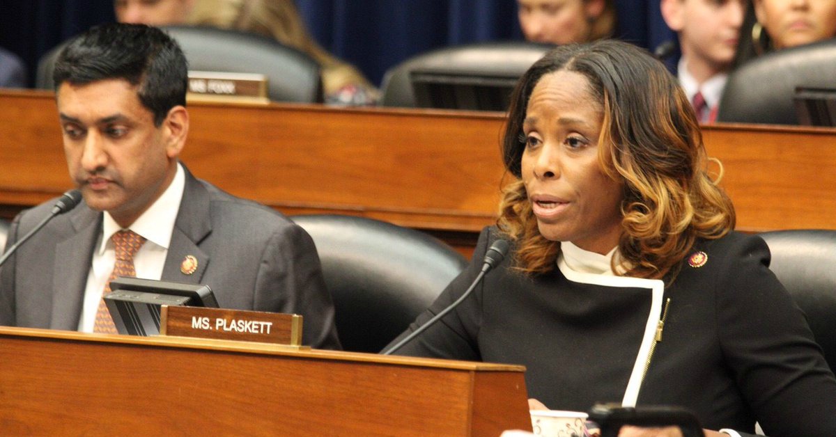 Rep. Stacey Plaskett Reveals What Led Her To Roll Her Eyes During The Michael Cohen Testimony