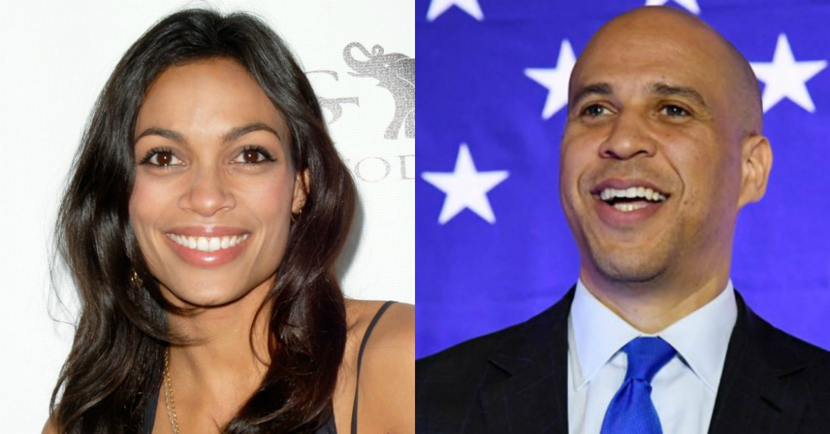 Rosario Dawson Confirms She's Cory Booker's Mystery 'Boo'