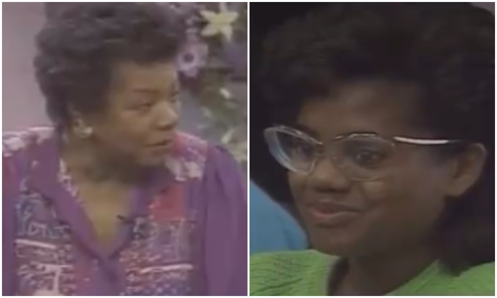 A 30-Year-Old Clip Of Maya Angelou Correcting A Teen Has New School Twitter Up In Arms