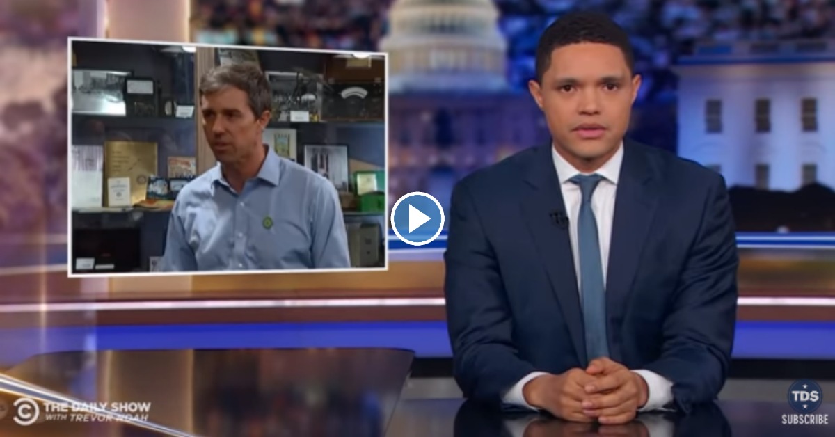 Trevor Noah Defends Beto O'Rourke Against 'Out Of Control' Wokeness