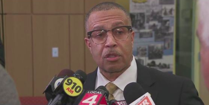 Detroit Police Chief Issued 'Sambo' Award By Black Activists Holds Press Conference