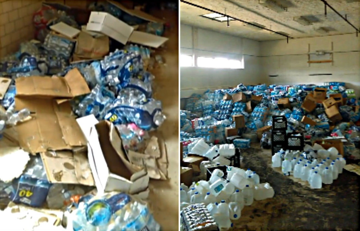 Flint Man 'Dumbfounded' After Discovering Hundreds Of Bottles Of Water In Abandoned Building