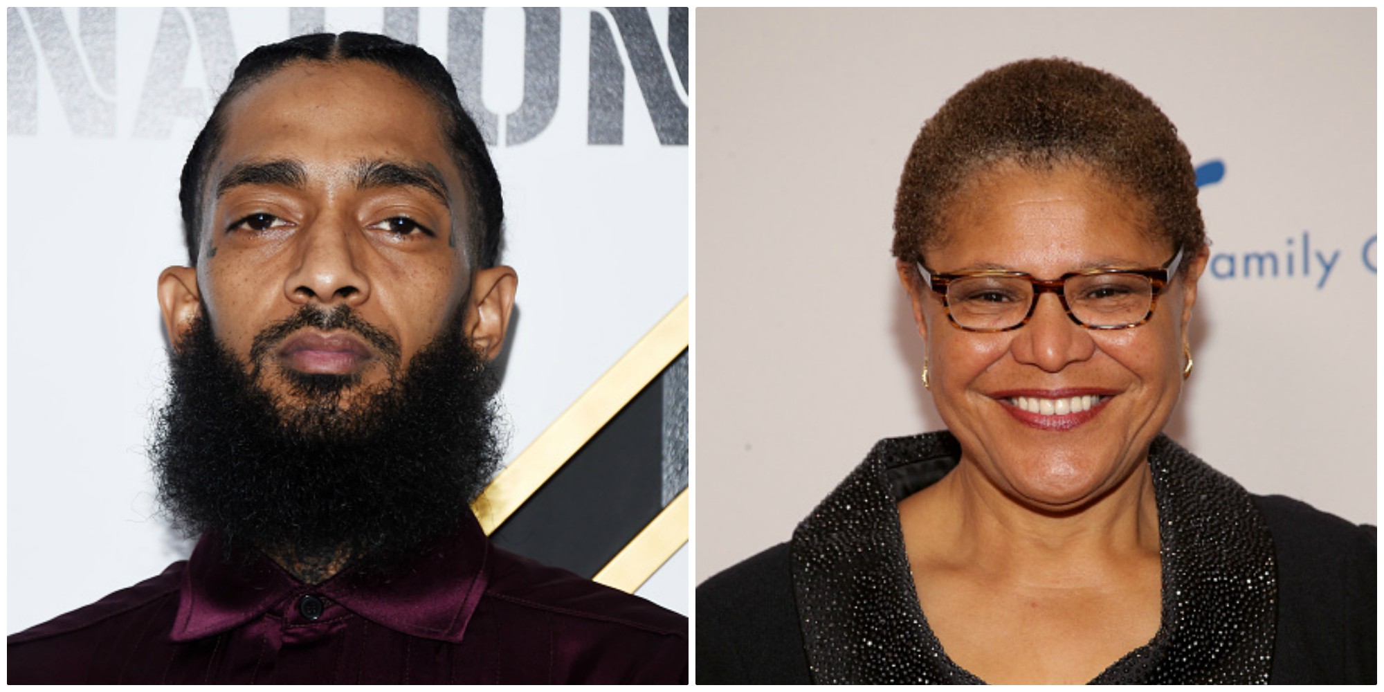 Rep. Karen Bass Is Working To Ensure Nipsey Hussle’s Los Angeles Legacy Is Never Forgotten By Congress