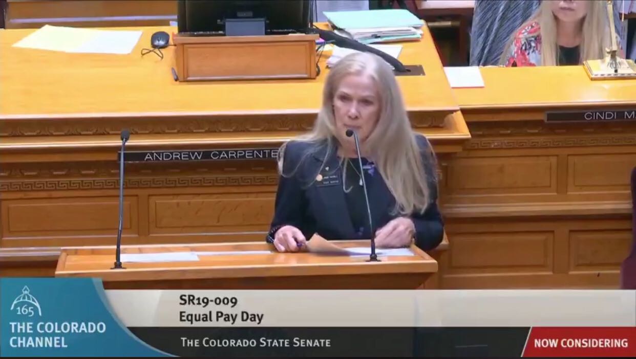 A Disillusioned Colorado State Senator Is So Fond Of White Men She Voted Against Equal Pay