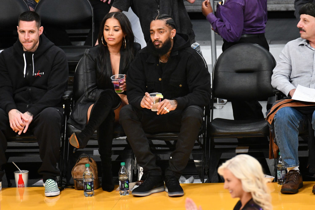 Lauren London, Nipsey Hussle's Family Front and Center at Funeral