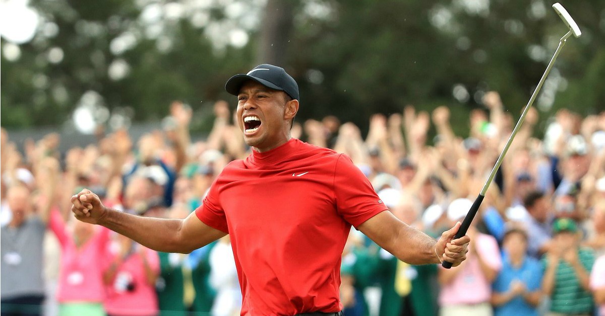 Tiger Woods Makes Major Comeback After Winning His First Championship Title In Over A Decade