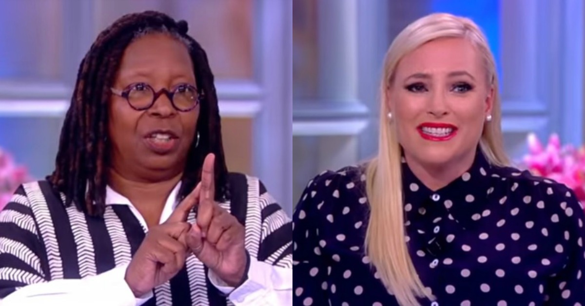Whoopi Goldberg Keeps Her Cool While Meghan McCain Loses Her Mind Over The Idea Of Felons Being Able To Vote