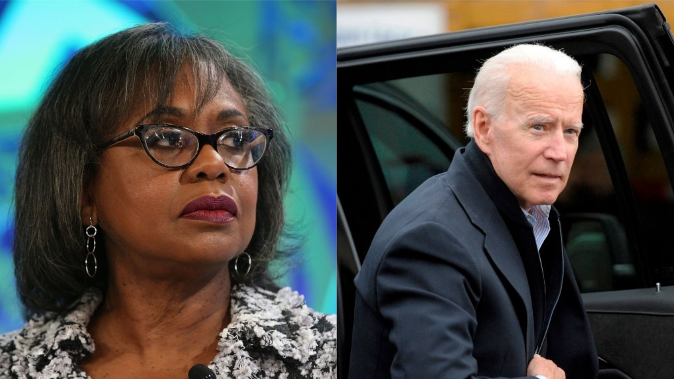 Anita Hill Says She Can't Support Joe Biden's Run For President Right Now