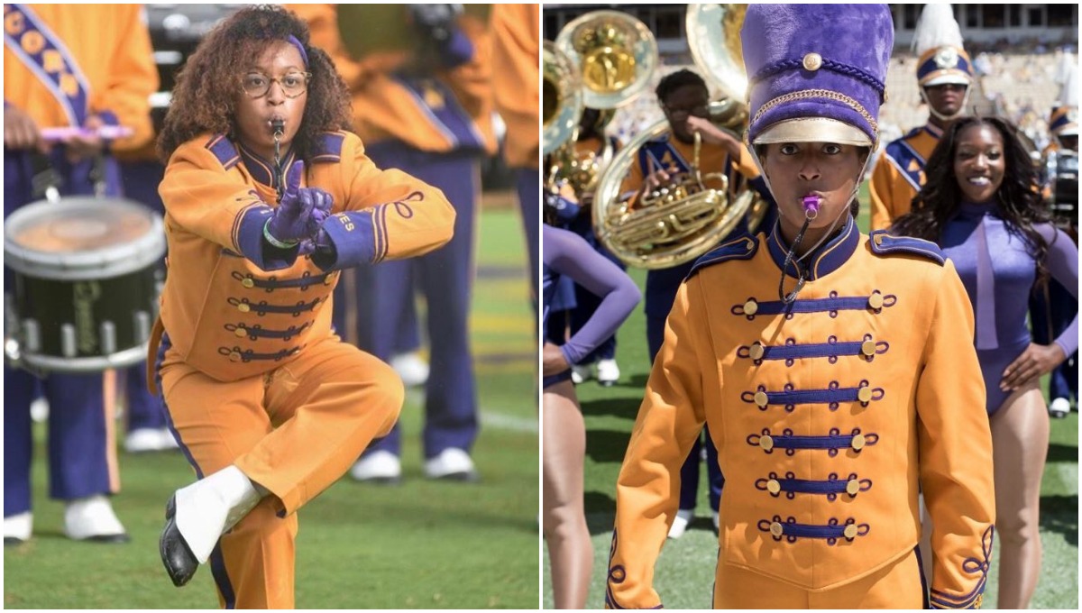 Alcorn State University Student Makes History As First Female Head Drum Major For School's 'Sounds Of Dyn-O-Mite' Band