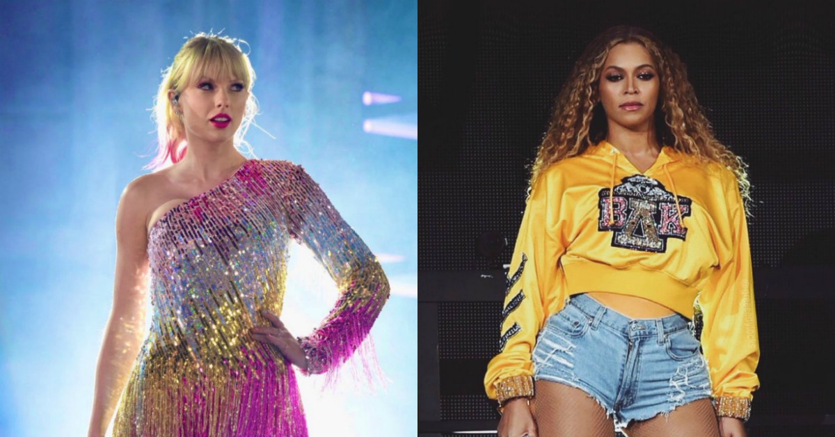 Taylor Swift Accused Of Biting From Beyoncé After Slathering Billboard Music Awards In 'Mayochella'