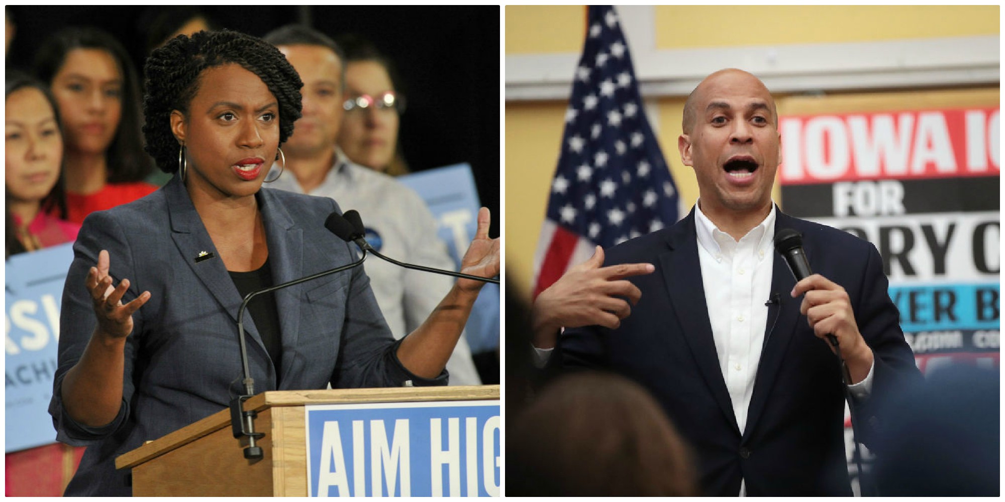 Rep. Ayanna Pressley and Sen. Cory Booker Team Up To Improve Maternal Health