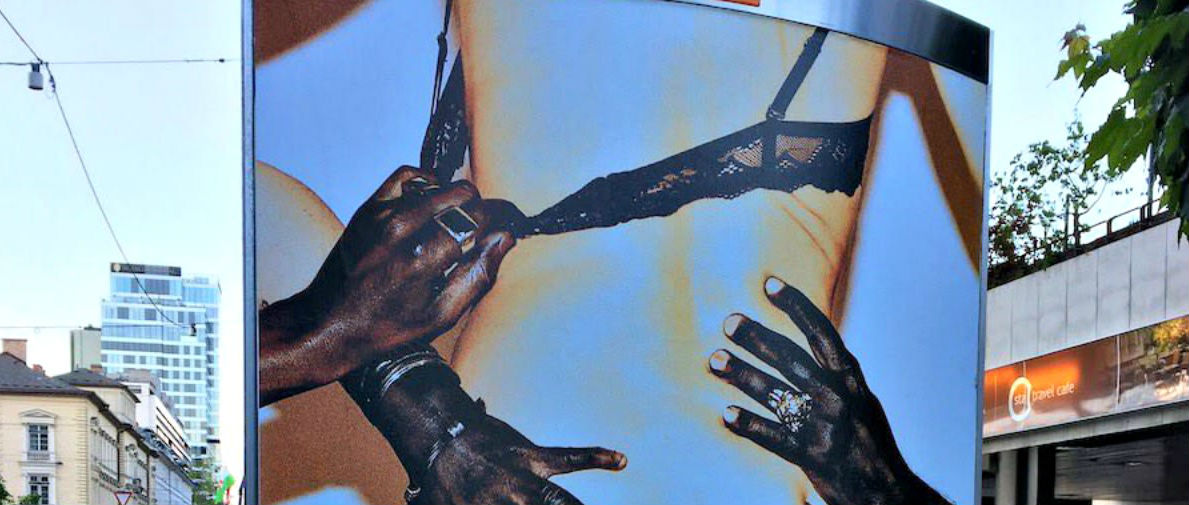 This Controversial Image Showing A White Woman Being Groped By 'Black' Hands Is Stirring Debate