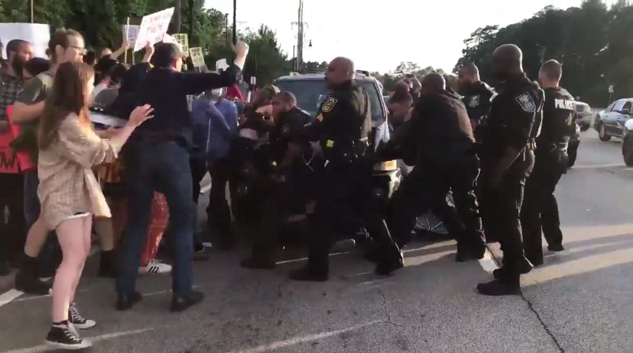 Four Protestors Arrested During Demonstration Against Atlanta Jail Conditions