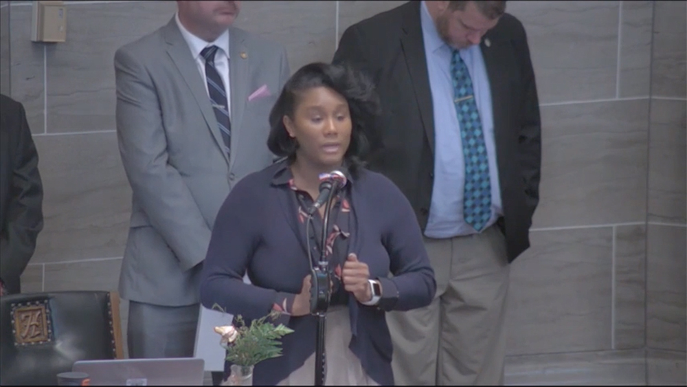 Missouri State Rep. Raychel Proudie Made It Her Business To Sharply Correct Colleague Who Claimed A Rape Could Be 'Consensual'