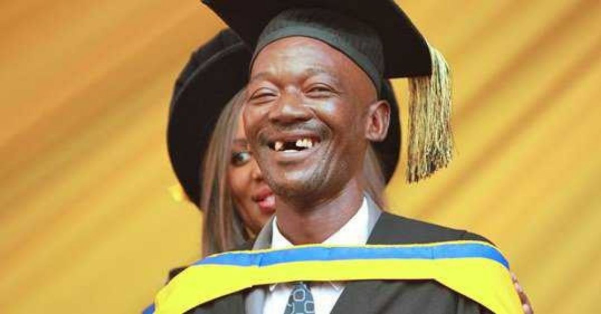 From Gardner To Graduate: South African Man Overcomes The Odds To Receive His College Diploma