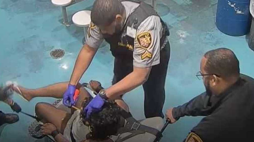 Corrections Officers Seen Pepper-Spraying Black Woman Strapped To A Restraint Chair Because She Apparently 'Mouthed-Off'