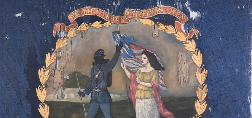 Battle Flag Carried By Black Union Troops Expected To Sell For $250,000 At Auction