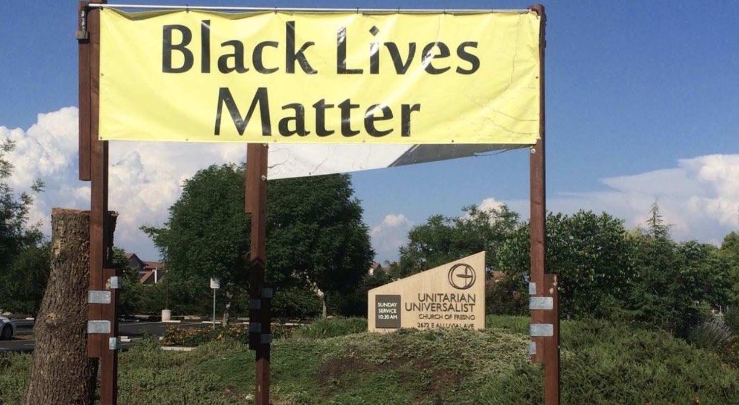 ACLU Suing Fresno County For Moving Polling Place Due To ‘Black Lives Matter’ Banner