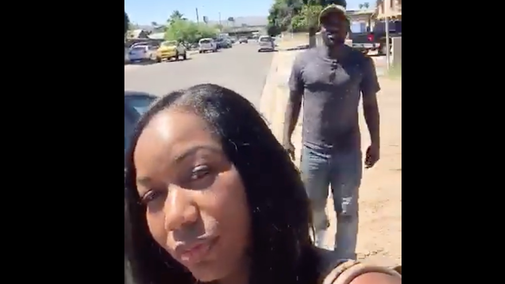 Woman Records Encounter Between Man Who Followed Her And Attempted To Get Inside Of Her Car