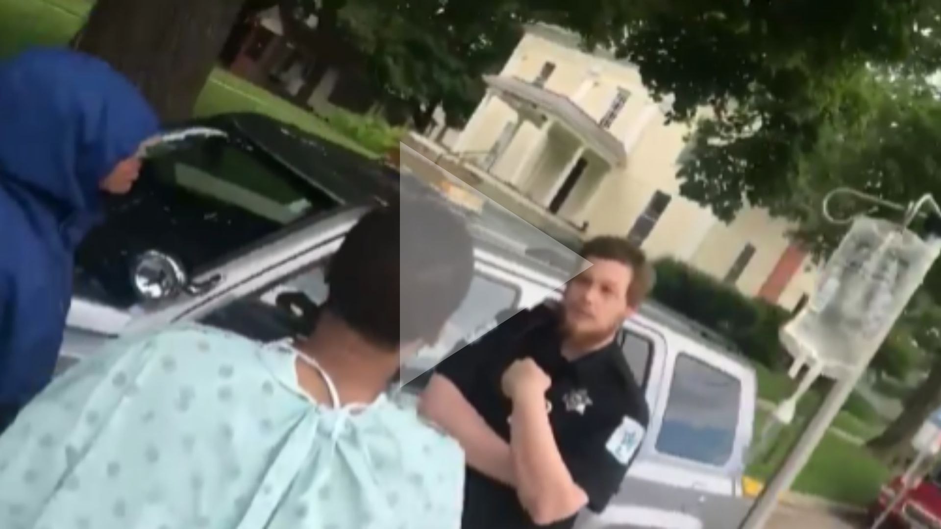 Illinois Police Officer Under Investigation After Black Man Arrested Outside Hospital While His IV Is Still Attached