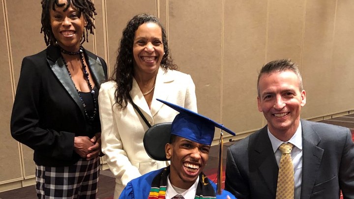 Nonverbal Student Nicknamed 'Baby Obama' Drops The Mic After Delivering Resilient Graduation Speech