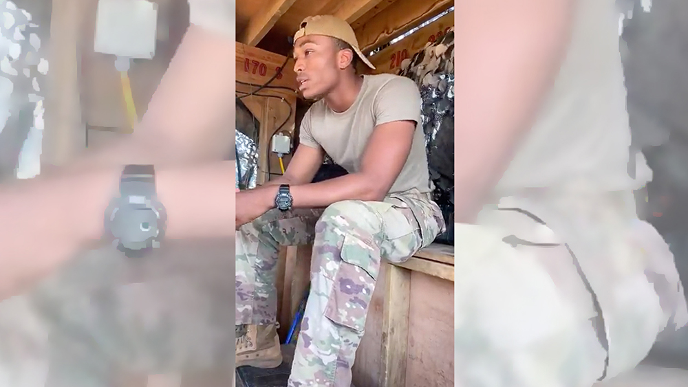 This Soldier Went Viral For Rapping About Heartbreak In Emotional ‘Triggered’ Freestyle