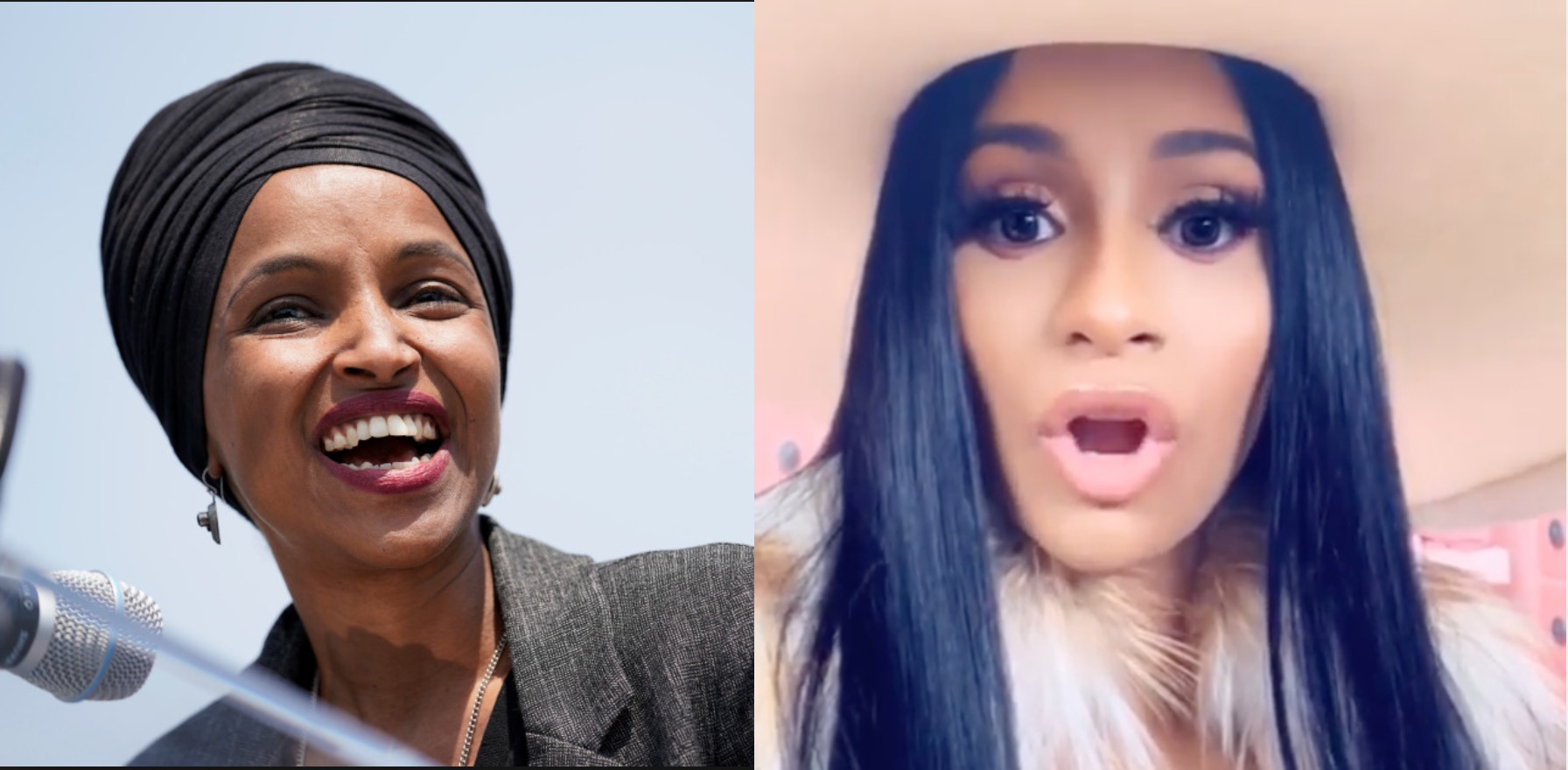 Cardi B Quotes Beyoncé To Give Praise To Rep. Ilhan Omar