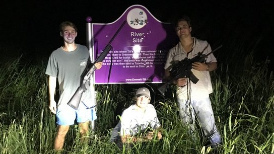 Emmett Till Memorial Will Now Be Bulletproof After White College Students Posed In Front Of It With Guns