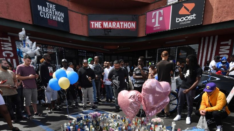 A Nipsey Hussle Memorial Tower Is Now Under Construction In LA