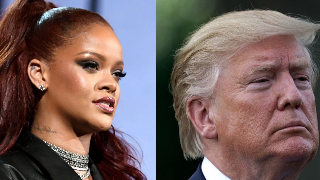 Rihanna Rips Into Trump After His Tepid Response To Mass Shootings: 'You Spelt Terrorism Wrong'